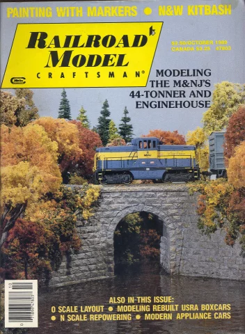 Railroad Model Craftsman | October 1989 at Wolfgang's