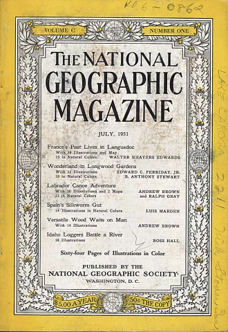 National Geographic | July 1951 at Wolfgang's