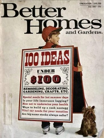 Better Homes And Gardens  January 1955 at Wolfgang's