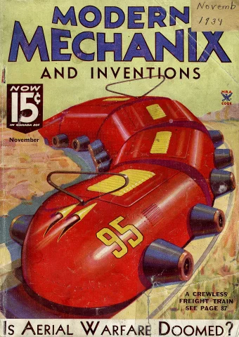 Modern Mechanix and Inventions | November 1934 at Wolfgang's