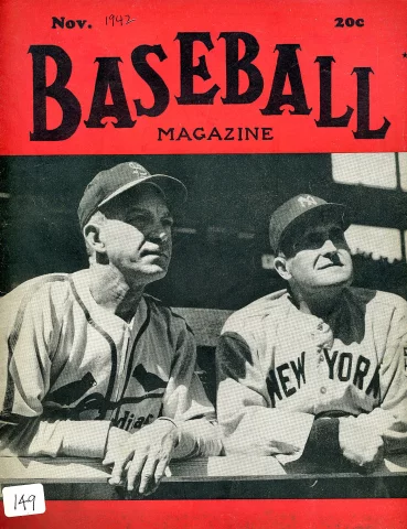 Baseball | November 1942 at Wolfgang's