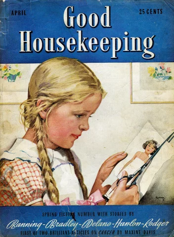 Good Housekeeping  May 1945 at Wolfgang's