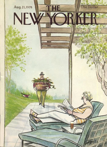 The New Yorker | August 21, 1978 at Wolfgang's