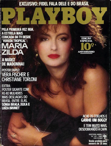 Playboy Brazil Vintage Adult Magazine