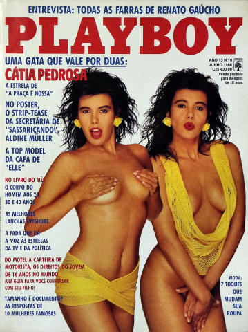 Playboy Brazil Vintage Adult Magazine