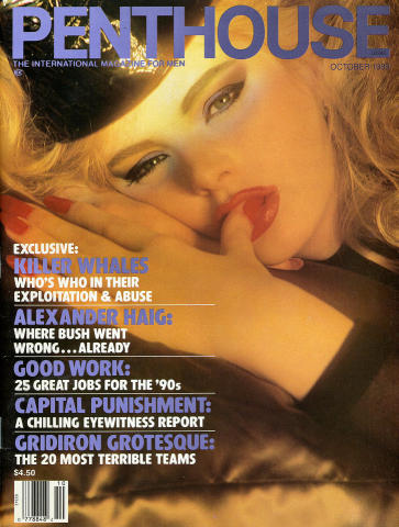 【海外版】4冊:PENTHOUSEアメリカ版1989/1990年 Penthouse | October 1989 at Wolfgang's