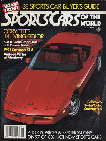 Sports Cars of the World Vol. 2 No. 2