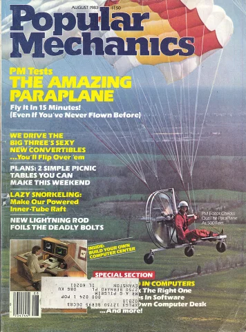 Popular Mechanics | August 1983 at Wolfgang's