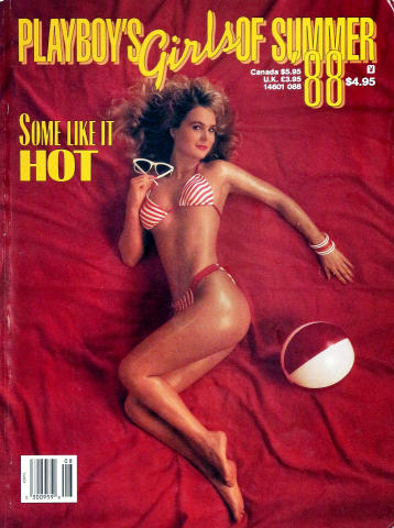 Playboy's Girls of Summer '88 Vintage Adult Magazine