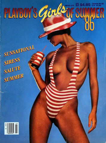 Playboy's Girls of Summer '86 Vintage Adult Magazine