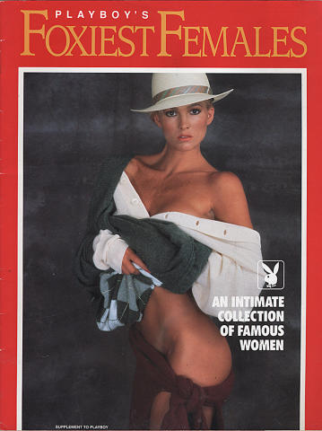 Playboy's Foxiest Females Vintage Adult Magazine
