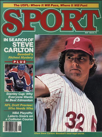 OCTOBER 3, 1983 SPORTS ILLUSTRATED MAGAZINE (COVER ONLY) FEATURING