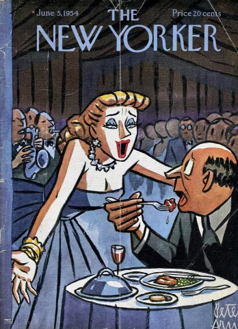 The New Yorker | June 5, 1954 at Wolfgang's