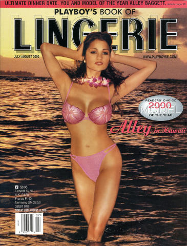 Playboy's Book Of Lingerie: Alley In Hawaii Vintage Adult Magazine