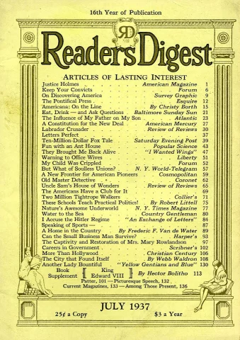 How is this still a thing? Reader's Digest curates 'articles of lasting  interest' for nearly a century 