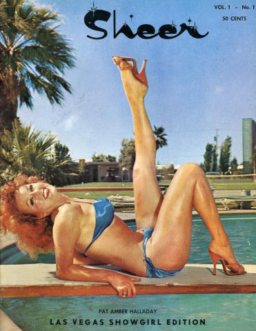 Sheer: Las Vegas Showgirl Edition Vol. 1 No. 1 Vintage Adult Magazine