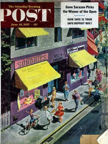 The Saturday Evening Post | June 18, 1955 at Wolfgang's