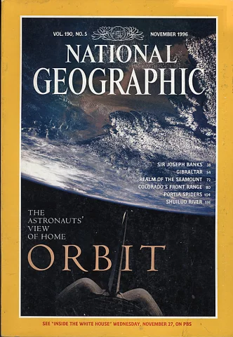 National Geographic | November 1996 at Wolfgang's