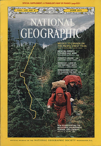 National Geographic Magazine英語版 NATIONAL GEOGRAPHIC MAGAZINE with MAP--OCTOBER 1971 #255 | eBay