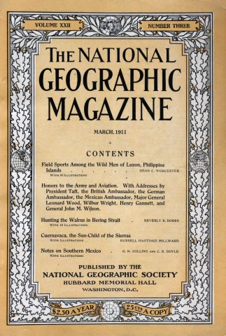 National Geographic | March 1911 at Wolfgang's