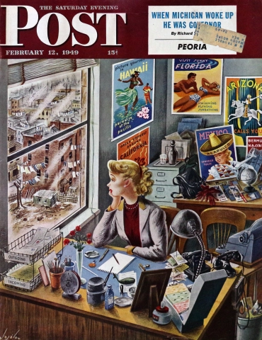 The Saturday Evening Post | February 12, 1949 At Wolfgang's