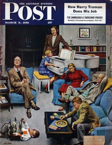 The Saturday Evening Post | March 3, 1951 at Wolfgang's