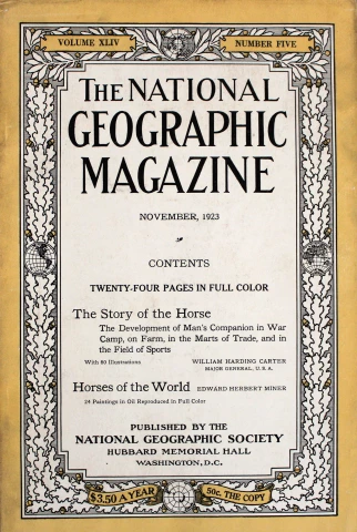National Geographic | November 1923 at Wolfgang's