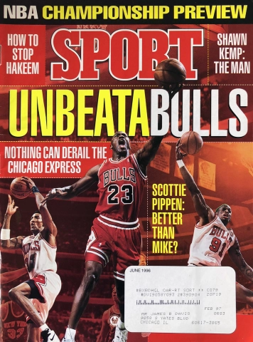 Sports Illustrated Magazine June 8 1998 The Last Stand Michael Jordan  Pippen