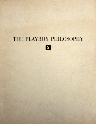 The Playboy Philosophy Vintage Adult Magazine