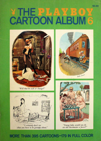 The Playboy Cartoon Album 6 Vintage Adult Magazine
