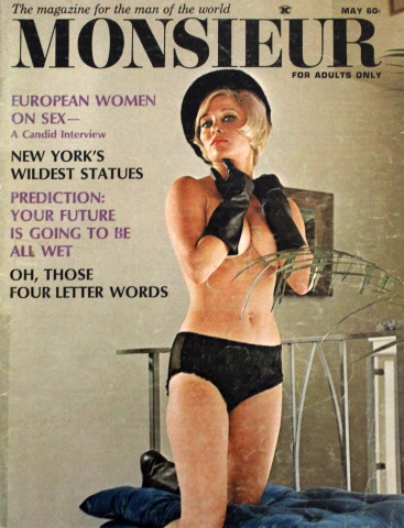 Euro Porn Magazine Covers - Monsieur | May 1966 at Wolfgang's