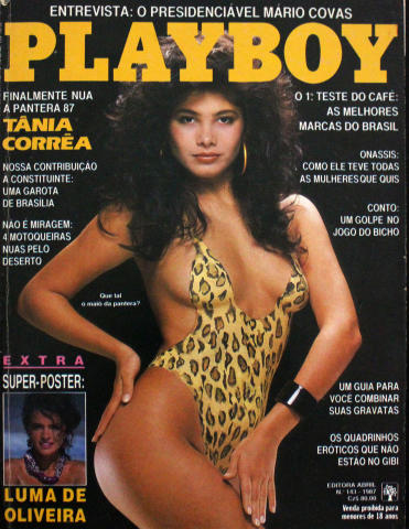 Playboy Brazil Vintage Adult Magazine