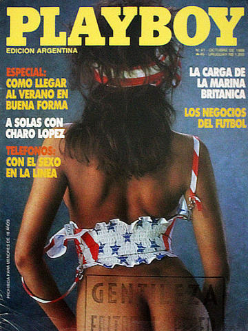 Playboy Argentina Vintage Adult Magazine