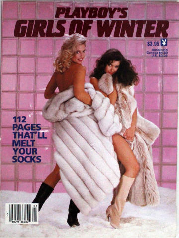 Playboy's Girls of Winter Vintage Adult Magazine