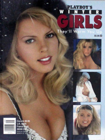 Playboy's Winter Girls Vintage Adult Magazine