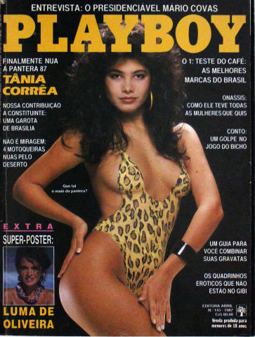 Playboy Portuguese Vintage Adult Magazine
