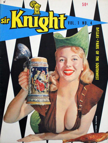 Sir Knight Vol. 1 No. 4 Vintage Adult Magazine