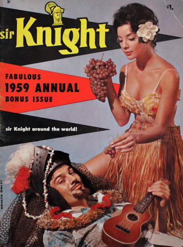 Sir Knight ANNUAL Vintage Adult Magazine