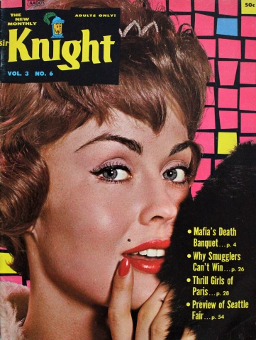 Knight (5 vintage adult magazines, 1969-78)