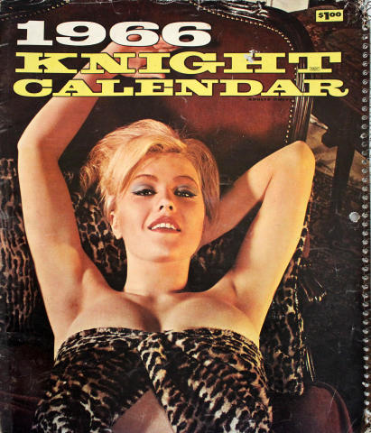 Sir Knight 1966 CALENDAR Vintage Adult Magazine