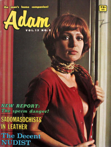 Adam Vol. 13 No. 8 Vintage Adult Magazine