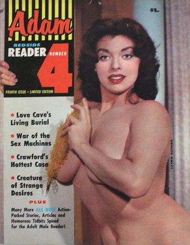 Adam BEDSIDE READER 4 Vintage Adult Magazine