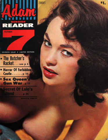 Adam BEDSIDE READER 7 Vintage Adult Magazine
