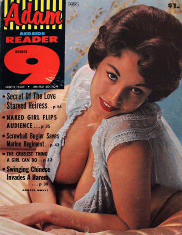 Adam BEDSIDE READER 9 Vintage Adult Magazine