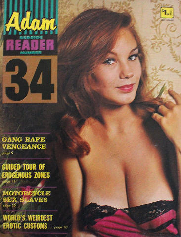 Adam BEDSIDE READER 34 Vintage Adult Magazine