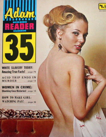Adam BEDSIDE READER 35 Vintage Adult Magazine
