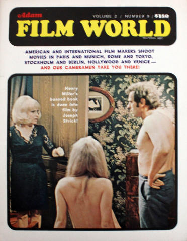 Adam FILM WORLD Vol. 2 No. 9 Vintage Adult Magazine