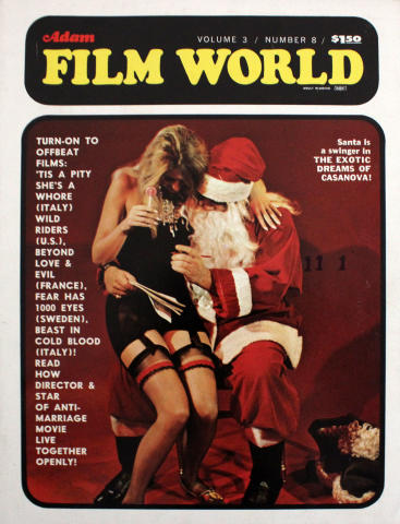 Adam FILM WORLD Vol. 3 No. 8 Vintage Adult Magazine
