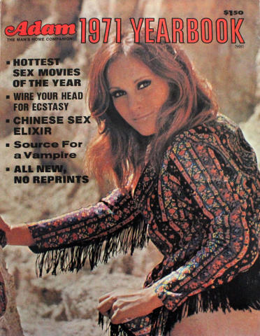 Adam 1971 YEARBOOK Vintage Adult Magazine