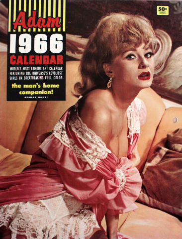 Adam 1966 CALENDAR Vintage Adult Magazine